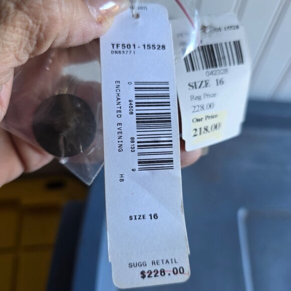 Pendleton Paisley Tapestry Blazer Size 16 Needlepoint Look Upholstery Deadstock - Picture 5 of 11